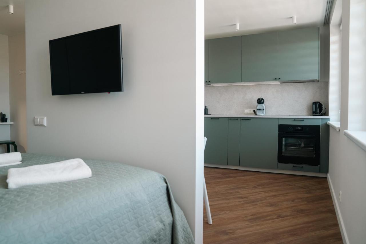 Grey Green Studio Apartment Бірштонас Екстер'єр фото